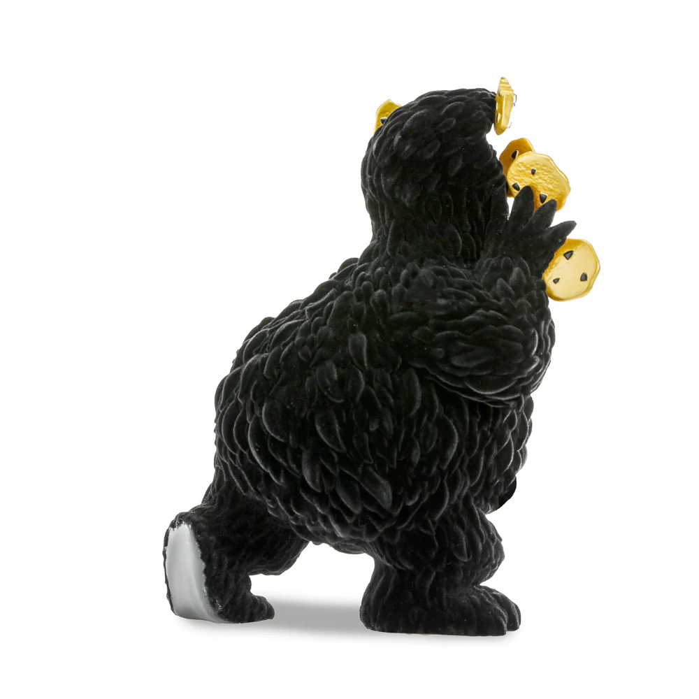 Sesame Street - Kaiju Anatomy Cookie Monster 8" Vinyl Art Figure - Midnight Edition - Kidrobot.com Exclusive (Limited Edition of 300) - Image 9