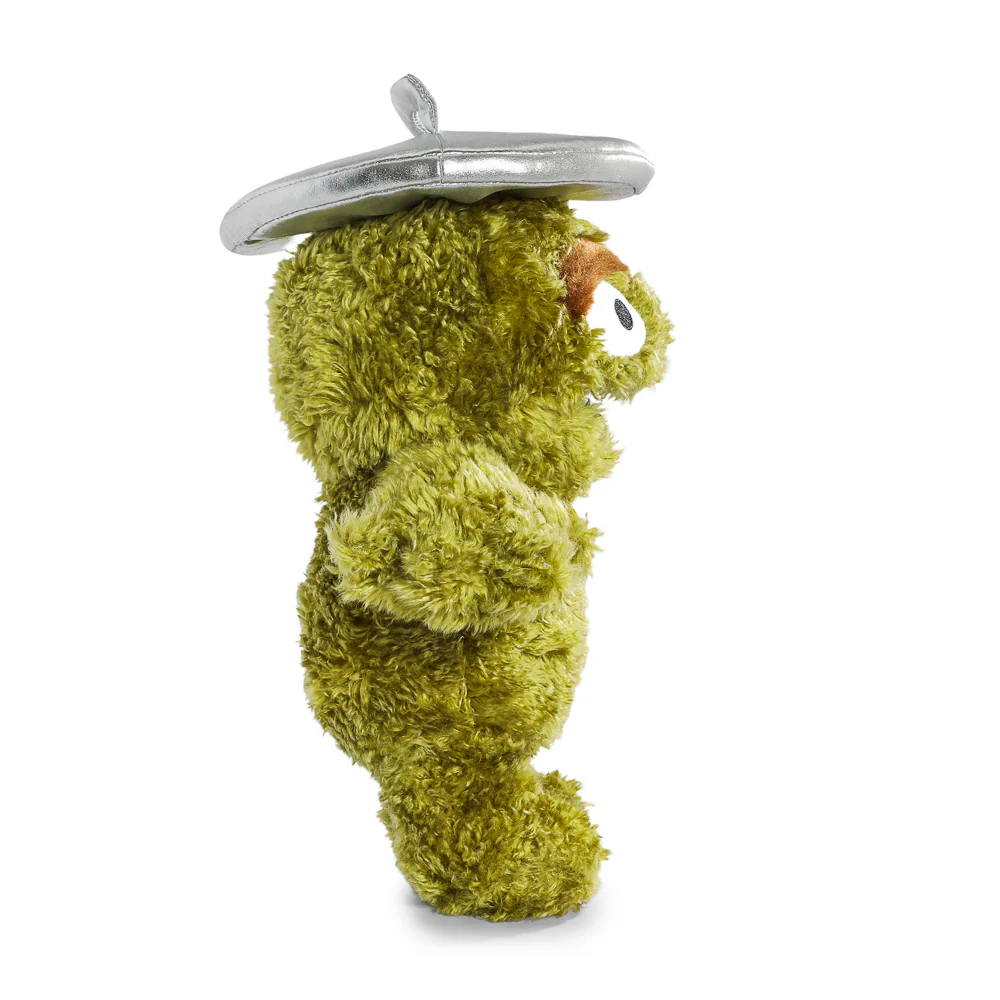 Sesame Street Oscar the Grouch in Trash Can Plush - Image 12