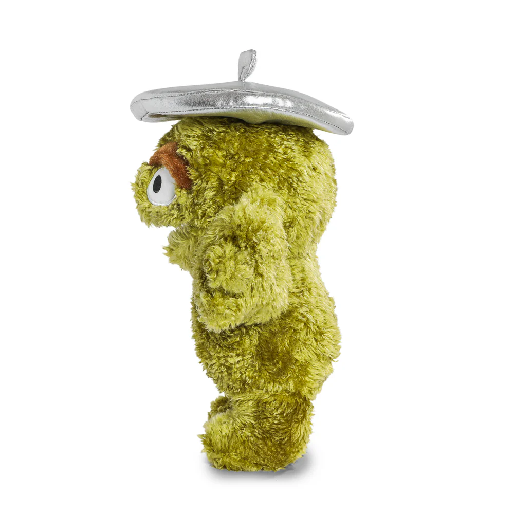 Sesame Street Oscar the Grouch in Trash Can Plush - Image 14