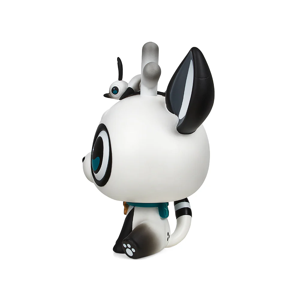 DeerCat & Friends™ Sitting DeerCat 7” Vinyl Art Figure by Amber Aki Huang – Exclusive Panda Edition (Limited Edition of 100) - Image 4