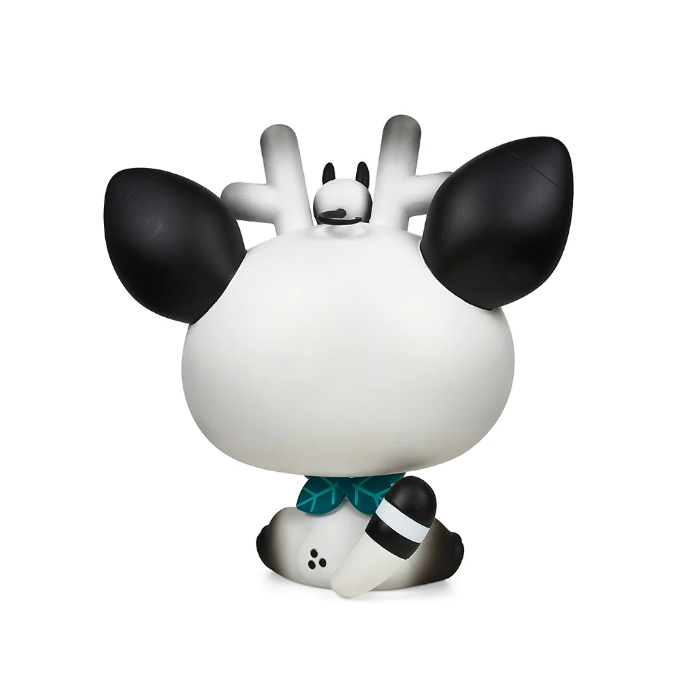 DeerCat & Friends™ Sitting DeerCat 7” Vinyl Art Figure by Amber Aki Huang – Exclusive Panda Edition (Limited Edition of 100) - Image 6