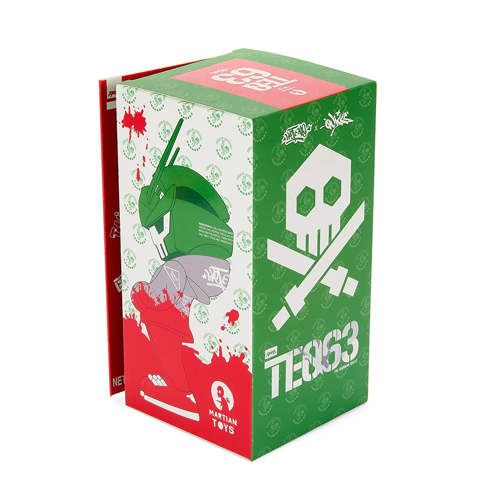 Sket One x Quiccs Sketratcha TEQ63 6” Art Figure - Half-full Edition - Limited Edition of 300 - Image 3