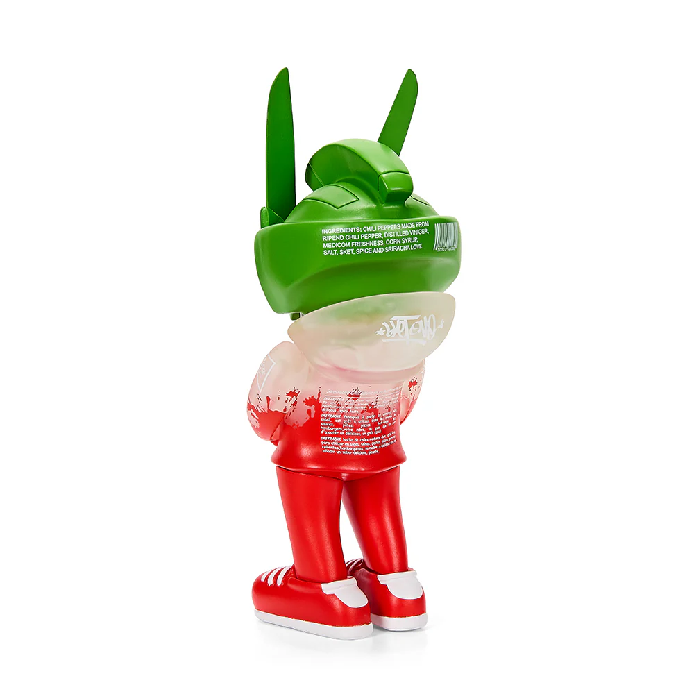 Sket One x Quiccs Sketratcha TEQ63 6” Art Figure - Half-full Edition - Limited Edition of 300 - Image 7