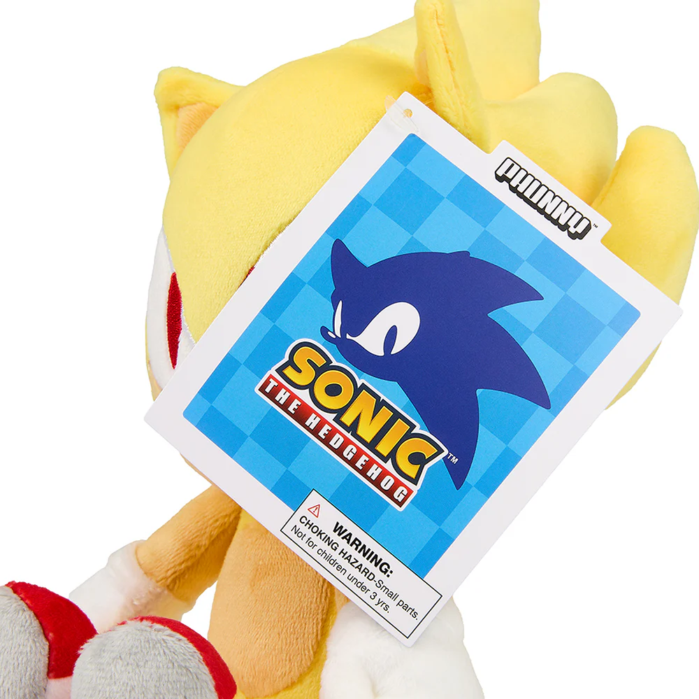 Sonic the Hedgehog Super Sonic Phunny Plush - Image 7