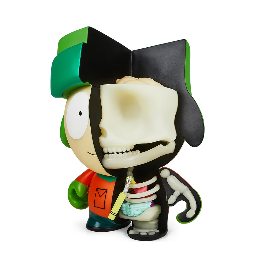 CON EXCLUSIVE: South Park Anatomy Kyle 8" Vinyl Figure - Glow-in-the-Dark Edition (Limited Edition of 300) - Image 4