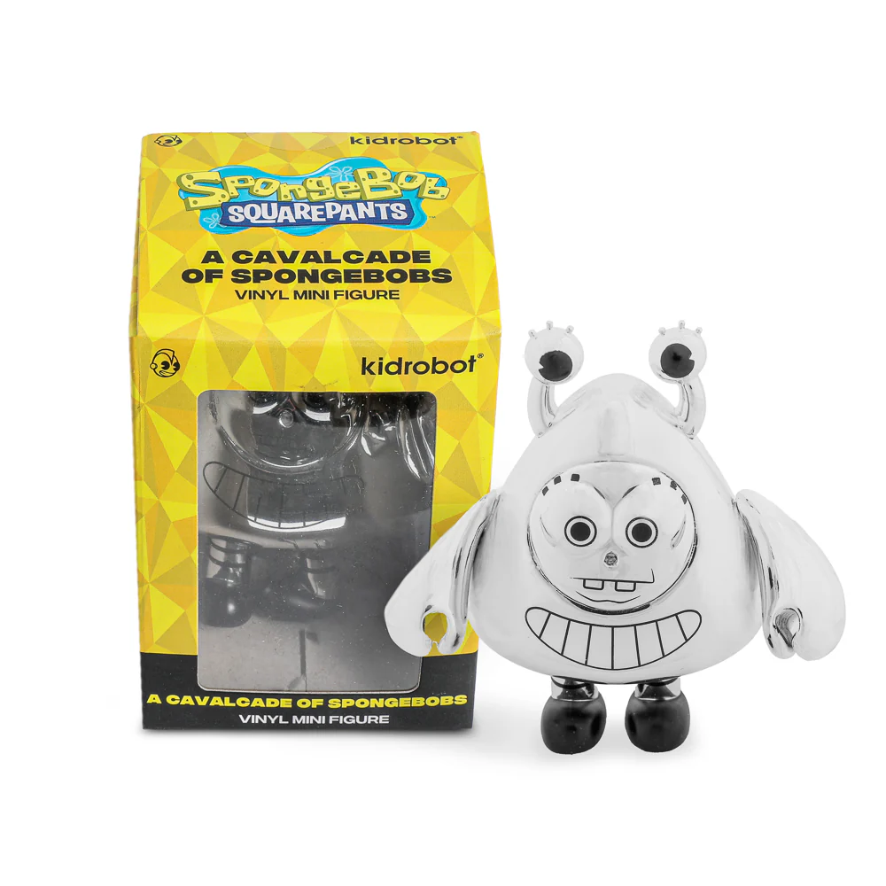 SpongeBob SquarePants - A Cavalcade of SpongeBobs 3” Vinyl Mini Figure Series - Krabified Chrome Edition (Kidrobot.com Exclusive) - Image 8