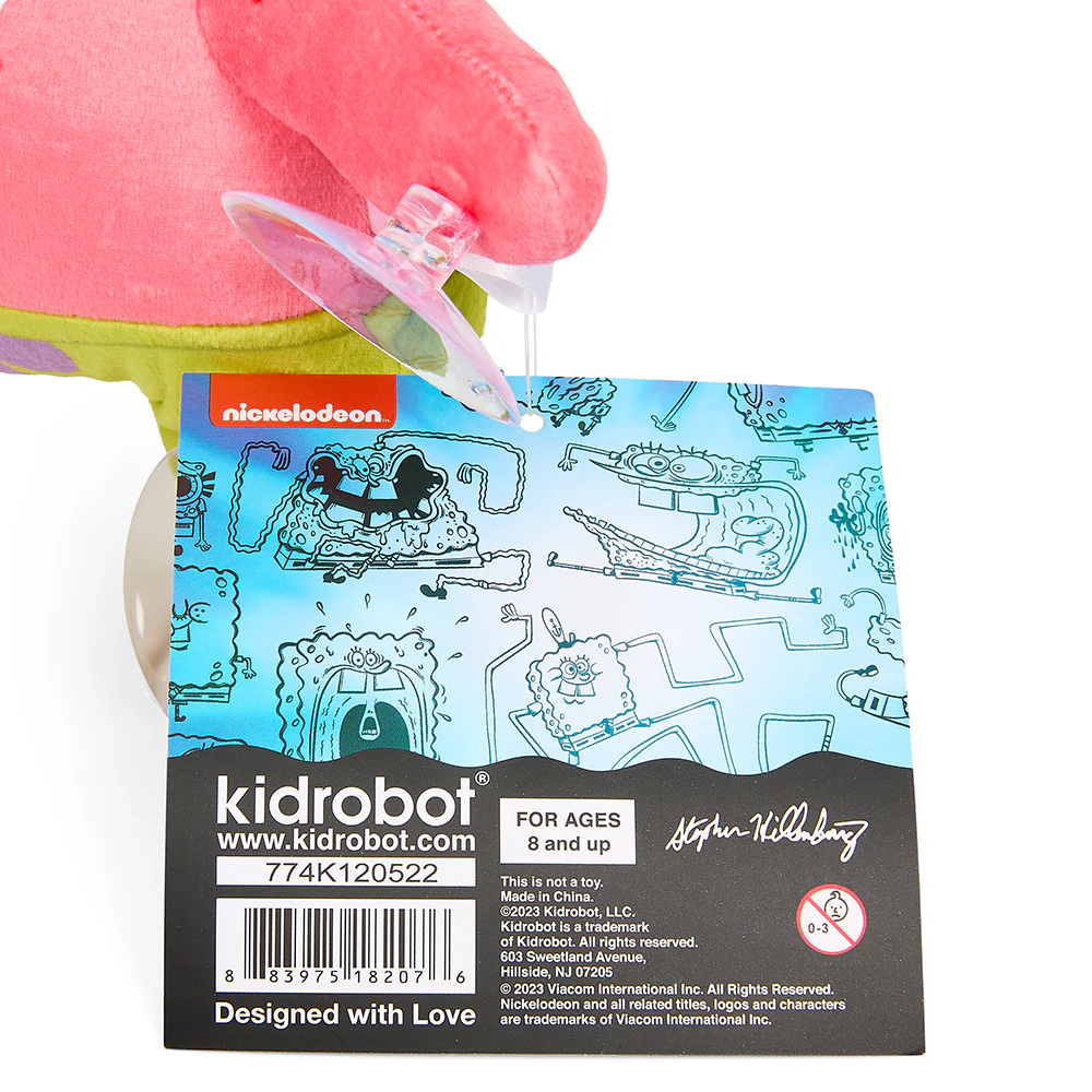 SpongeBob SquarePants - 8" Plush Window Clinger - Happy Patrick - Image 7