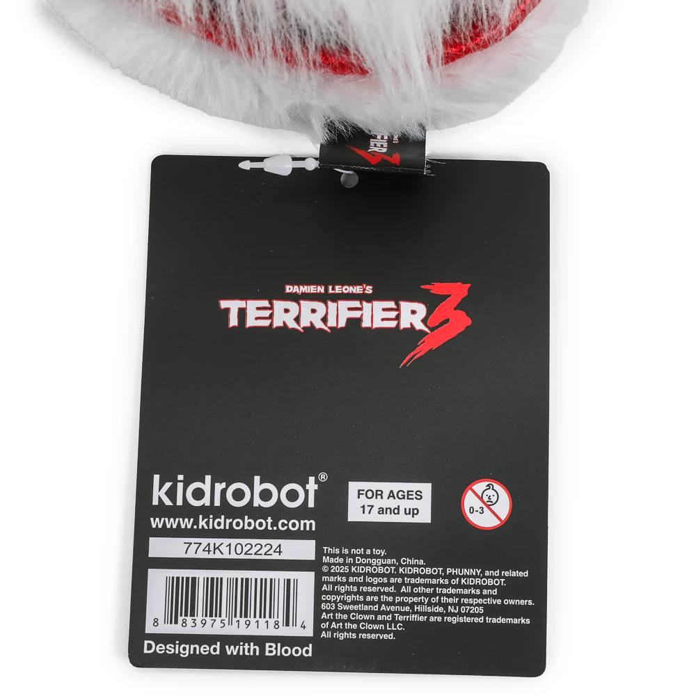 Terrifier - Santa Art the Clown Phunny Plush - Image 8