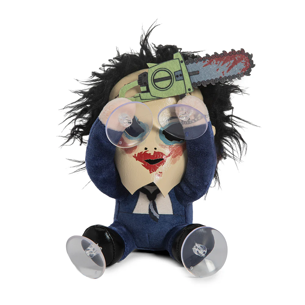 Texas Chainsaw Massacre Leatherface with Pretty Woman Mask Plush Window Clinger - Image 2