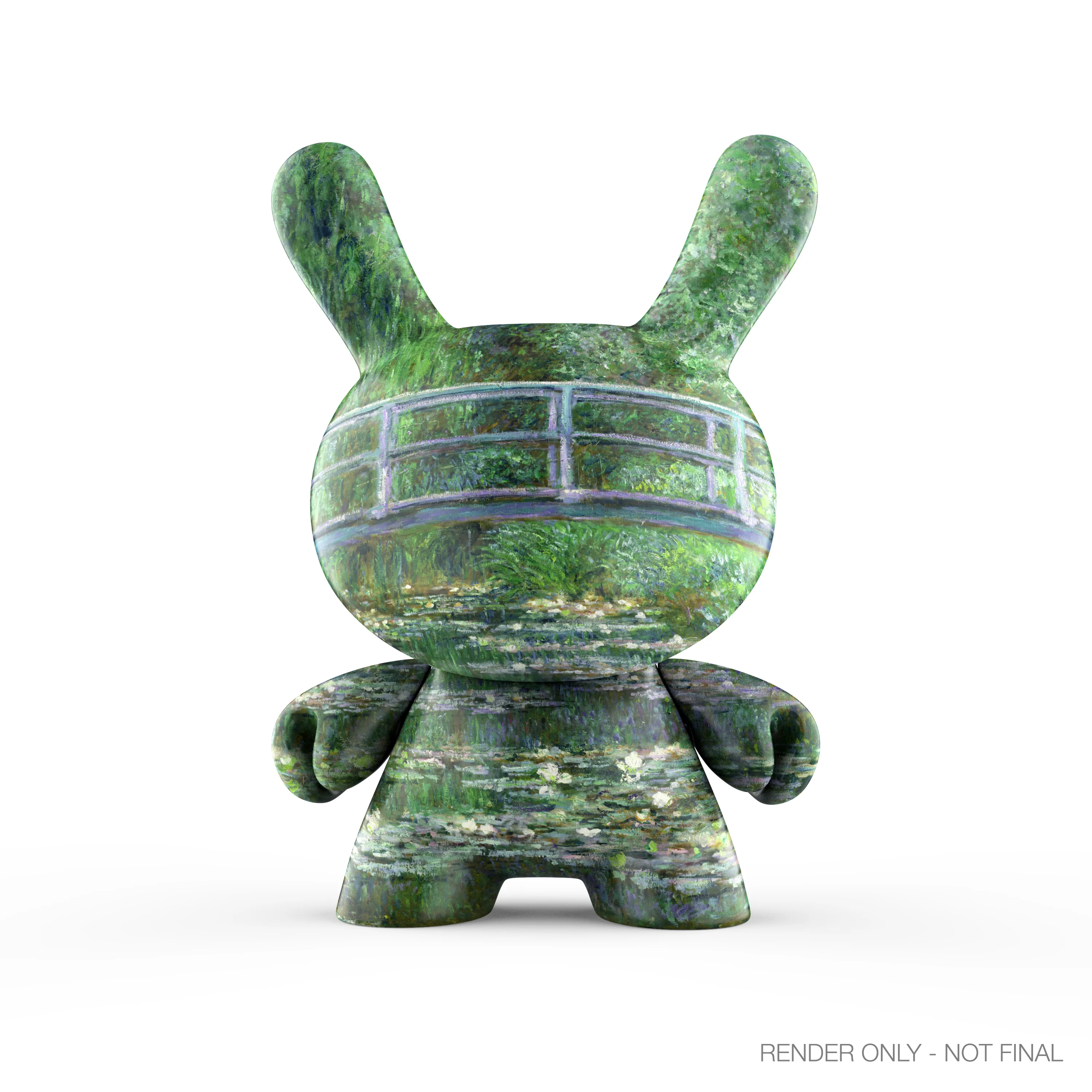 The Met 3" Showpiece Vinyl Art Dunny - Bridge Over a Pond of Water Lilies by Claude Monet (PRE-ORDER) - Image 2