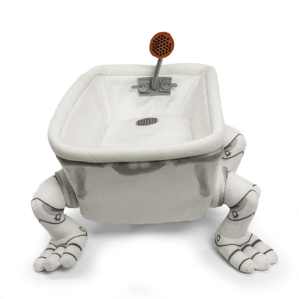 The Nightmare Before Christmas Lock, Shock & Barrel in Bathtub 9” Interactive Plush - Image 12