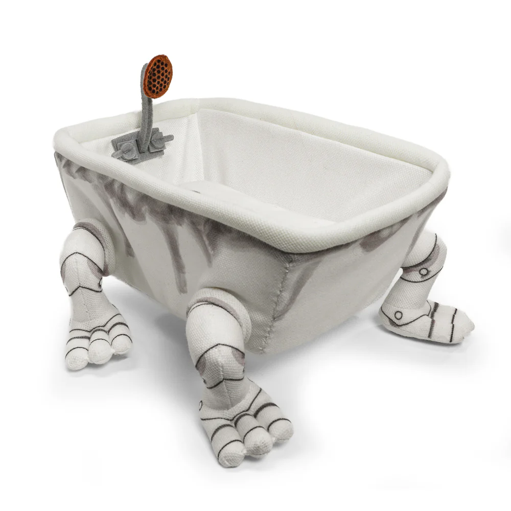 The Nightmare Before Christmas Lock, Shock & Barrel in Bathtub 9” Interactive Plush - Image 13