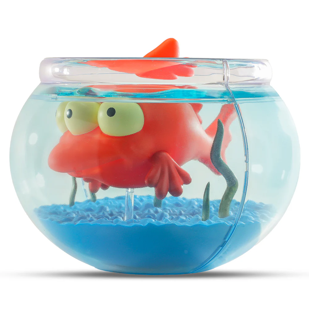 The Simpsons - Blinky in Fish Bowl 5.5” Vinyl Art Figure - Image 2