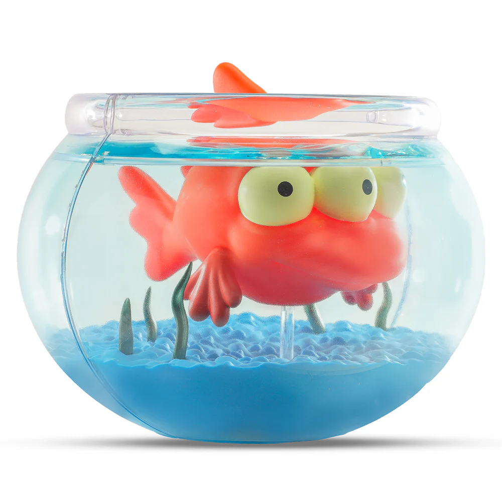 The Simpsons - Blinky in Fish Bowl 5.5” Vinyl Art Figure - Image 4