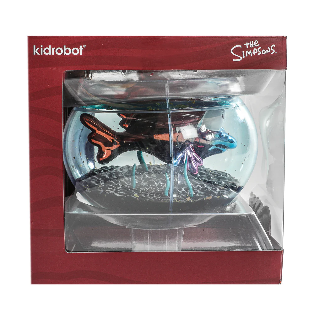 The Simpsons - Blinky in Fish Bowl 5.5” Vinyl Art Figure (Nuclear Electroplate Edition) - NYCC 2025 Debut - SOLD OUT! - Image 15
