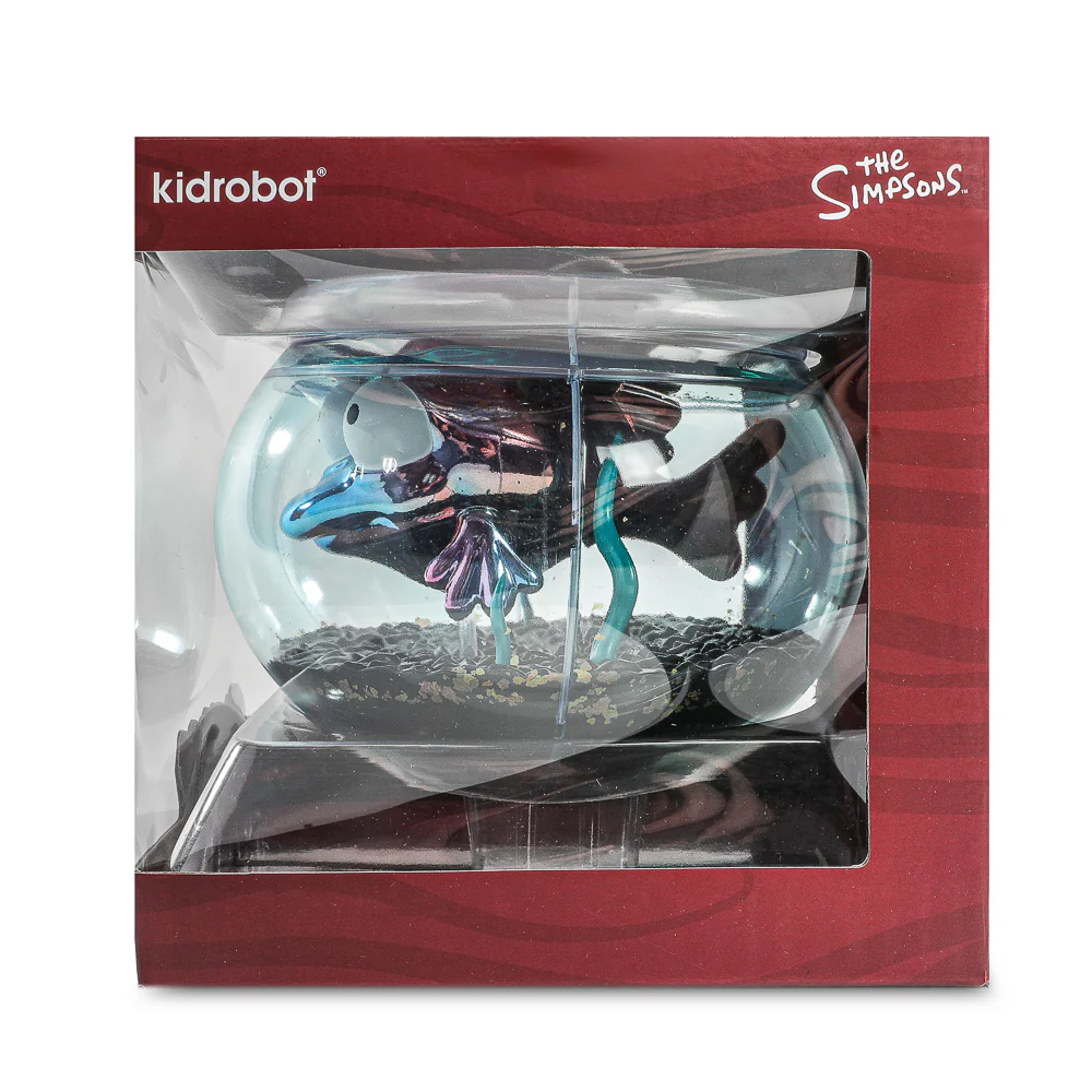 The Simpsons - Blinky in Fish Bowl 5.5” Vinyl Art Figure (Nuclear Electroplate Edition) - NYCC 2025 Debut - SOLD OUT! - Image 17