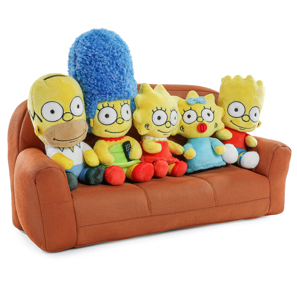 The Simpsons - Simpsons Family on Couch Interactive Plush Set (PRE-ORDER) - Image 4