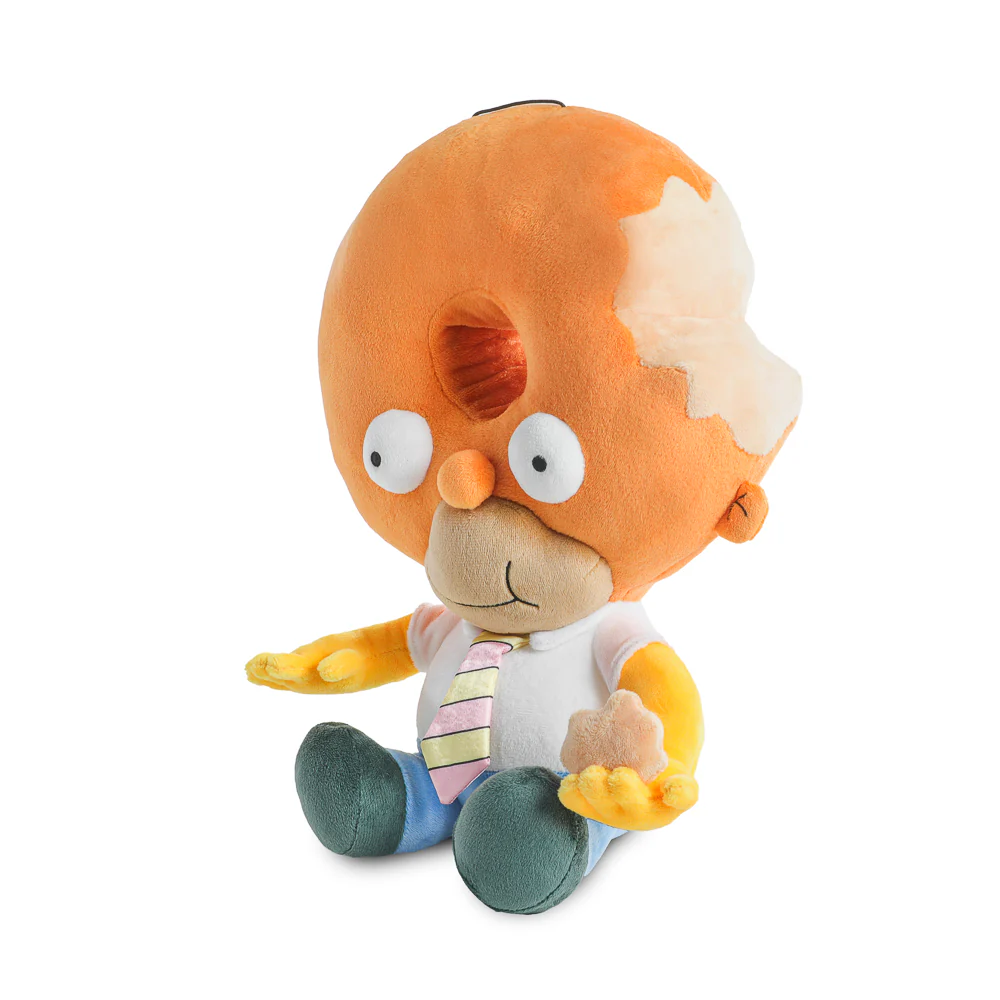 The Simpsons Treehouse of Horror - Donut Head Homer Plush (FIRST LOOK) - Image 7