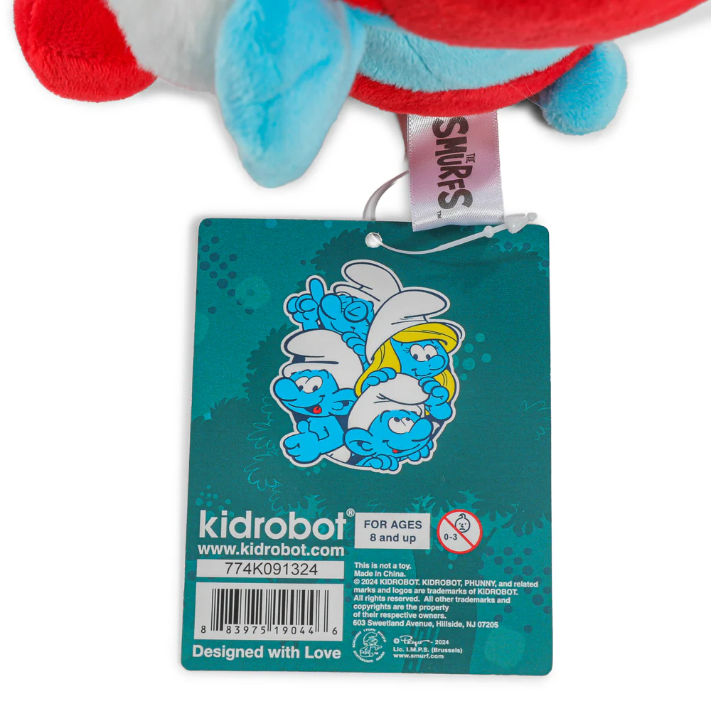 The Smurfs - Smurfette, Papa Smurf and Clumsy Smurf Phunny Plush Bundle - Image 31