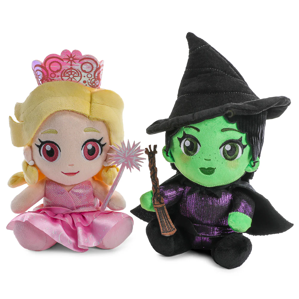 Wicked: For Good - Glinda and Elphaba Phunny Plush Bundle 2-Pack - Image 4