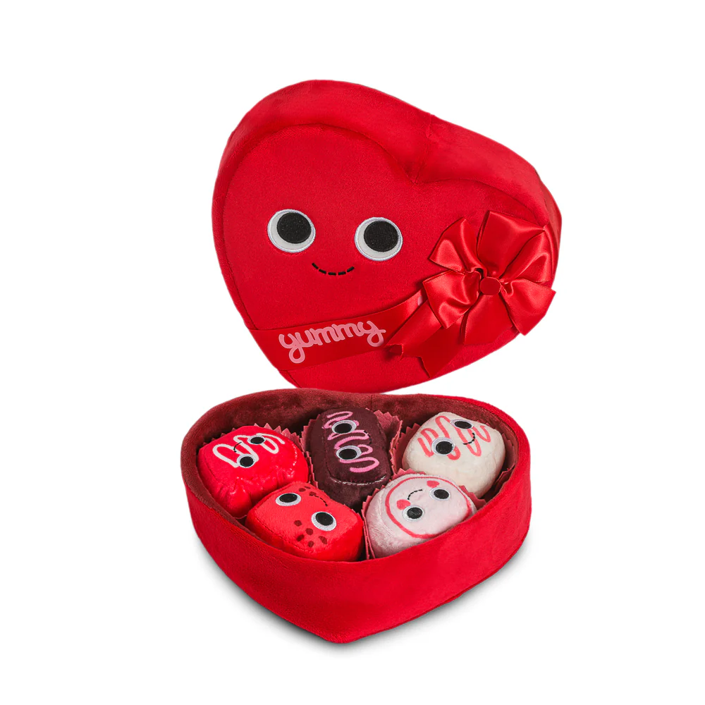 Yummy World Amore the Heart Box of Chocolates Interactive Plush - Image 3