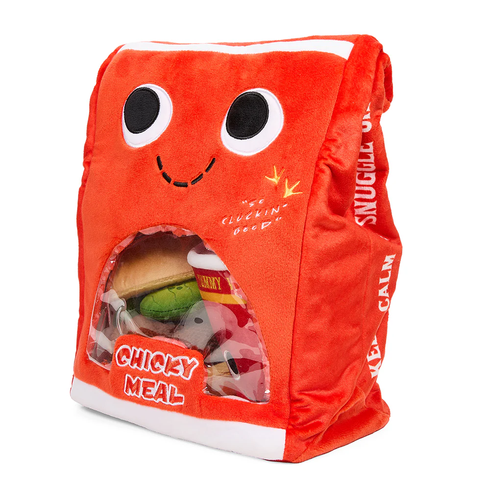 Yummy World Chicken Sandwich Chicky Meal 11" Interactive Plush - Image 3