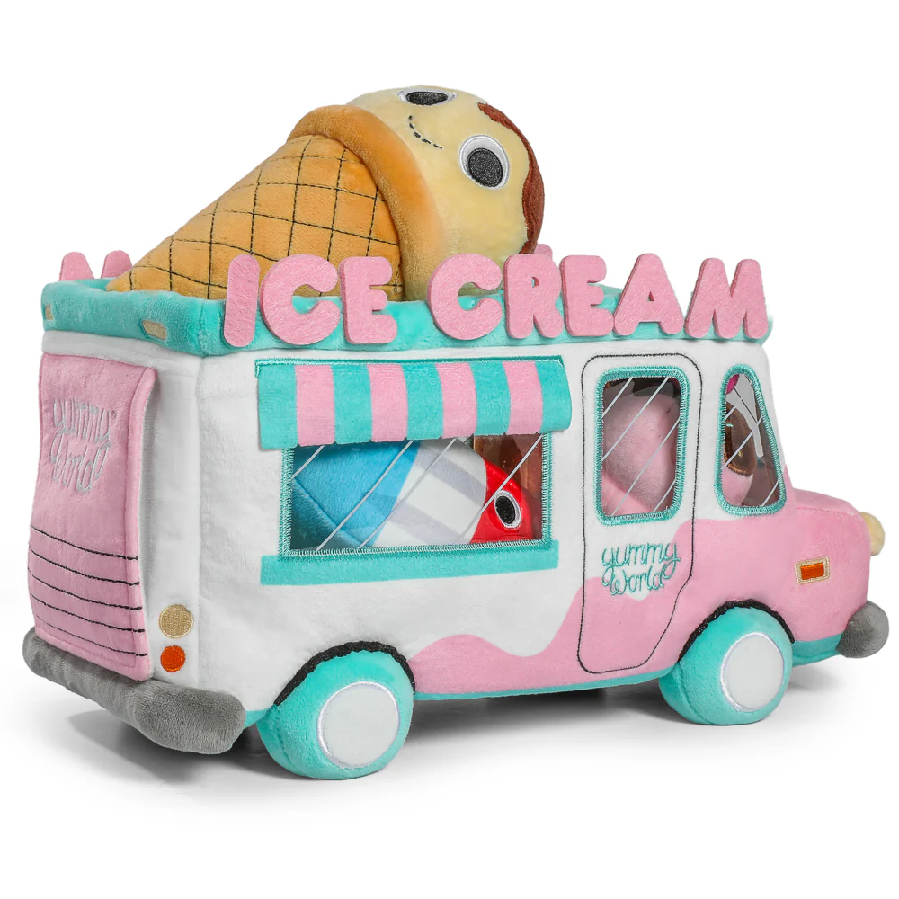 Yummy World Ice Cream Truck Interactive Plush with Sound - Image 12