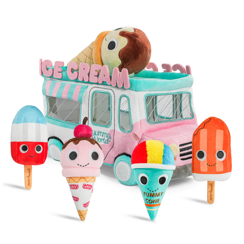 Yummy World Ice Cream Truck Interactive Plush with Sound - Image 2